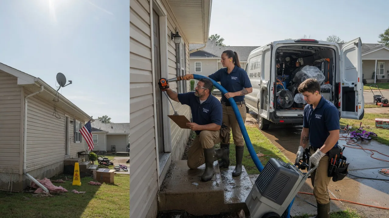 Ceiling Water Damage Restoration in Brownville, ME near me